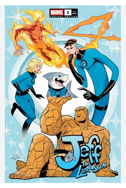 Fantastic Four Comic Book - Jeff The Land Shark - Giruhiru