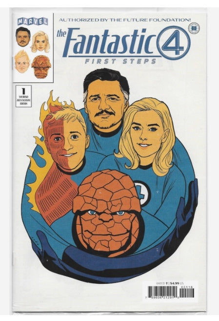 Fantastic Four Comic Book - First Steps Cover