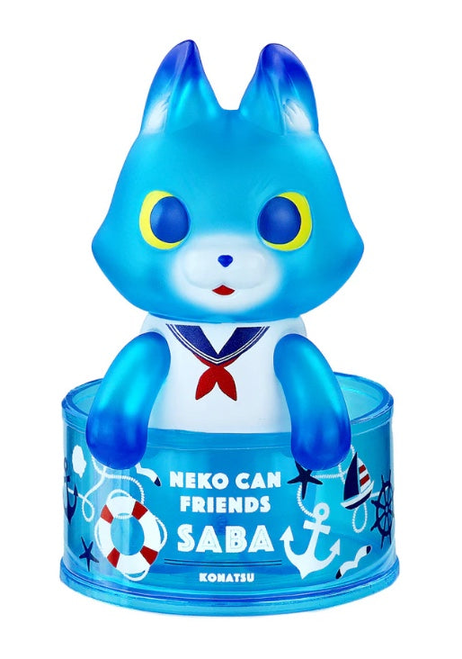 Konatsu Can Cat Friends Sofubi - SABA Marine