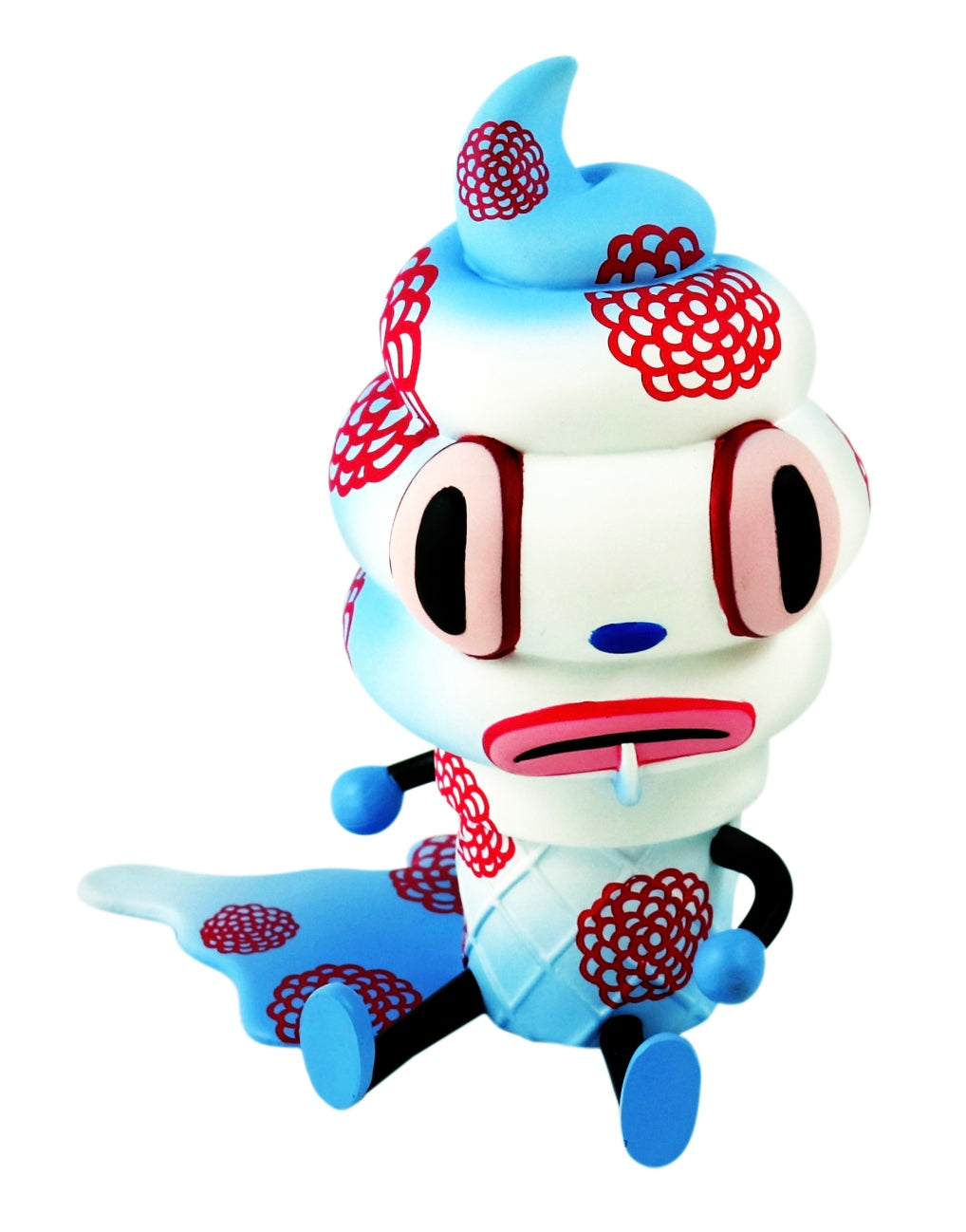 3DRetro x Gary Baseman Creamy Vinyl Figure - Flower Pattern