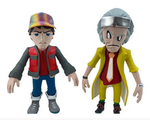 Load image into Gallery viewer, 3Dretro x Toumart BTTF Doc &amp; Marty Vinyl Figure Set
