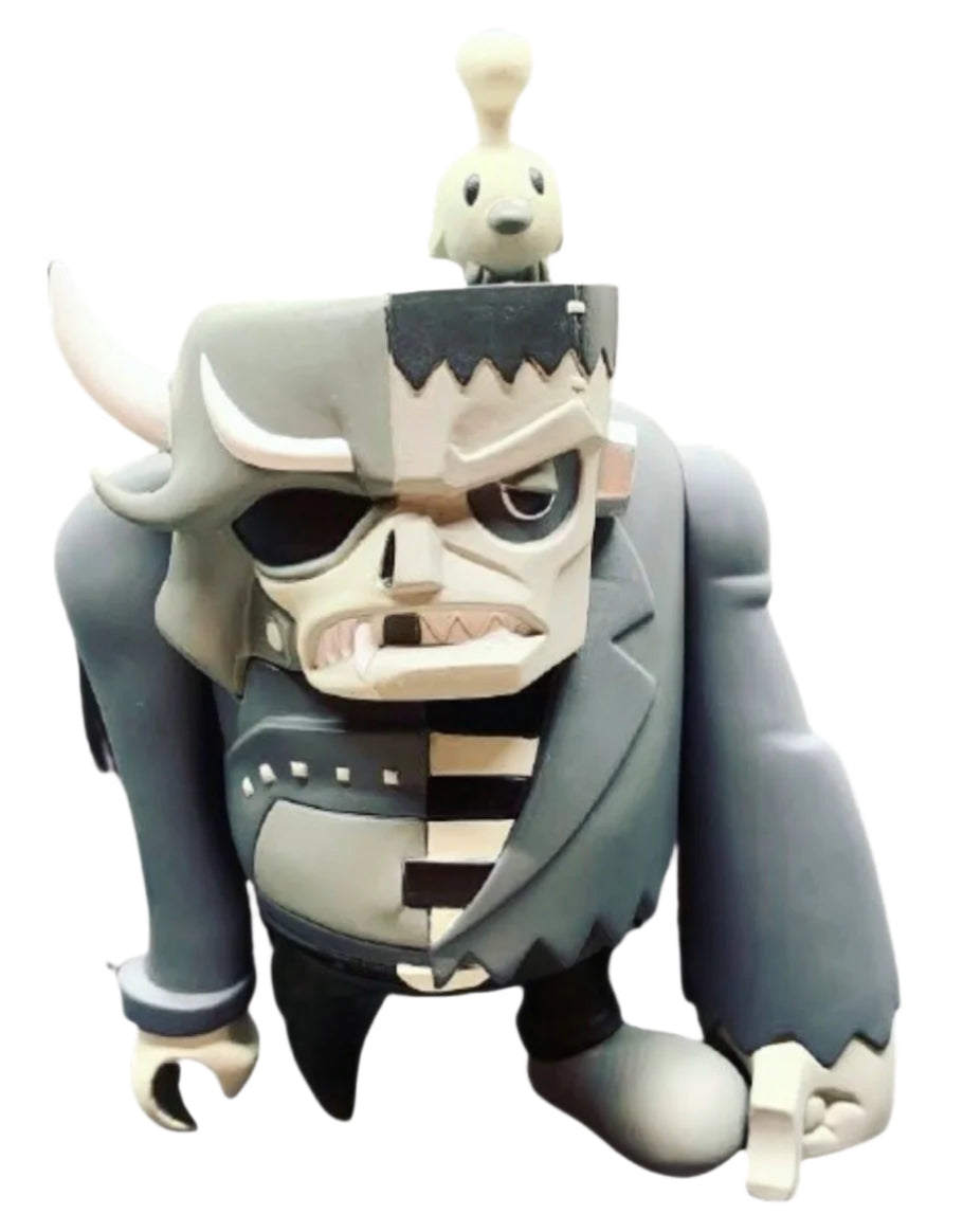3Dretro x Nathan Hamill x Touma Kaiju Frankenstein Vinyl Figure - Monotone