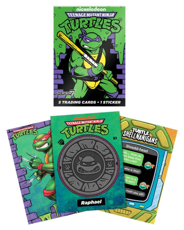 Super7 Teenage Mutant Ninja Turtles Trading Card Wax Pack – 3DRetro