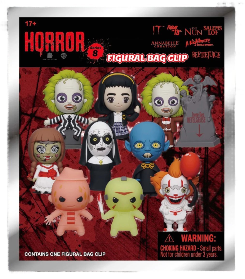 WB Horror Movie 3D Foam Bag Clip (Series 8)