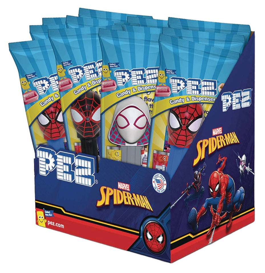 PEZ Spider-Man Pez Dispenser with Candy