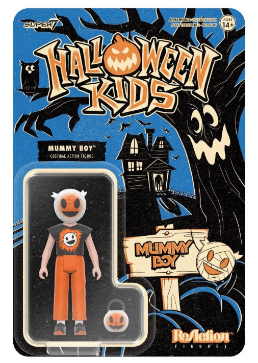 Super7 Halloween Kids ReAction Mummy Boy (Graphic Tee - Super7)