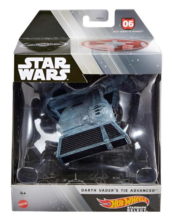 Hot Wheels Star Wars Starships Select - Darth Vader's Tie Advanced