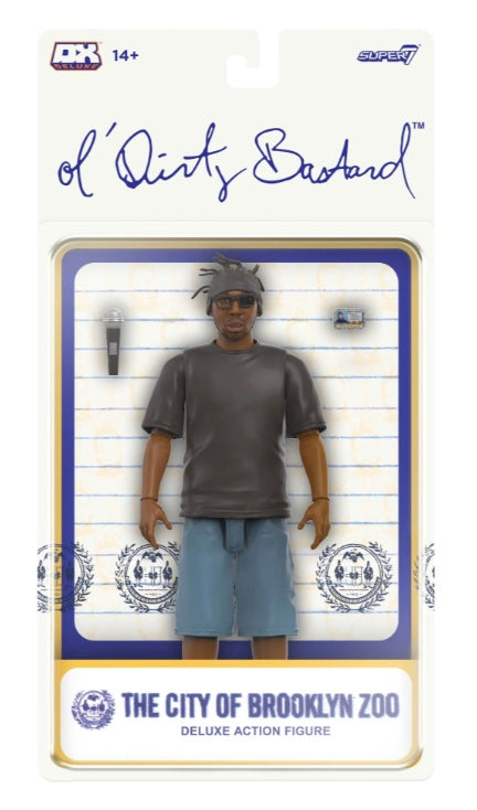 Super7 Ol' Dirty Bastard Deluxe Action Figure - The City of Brooklyn Zoo