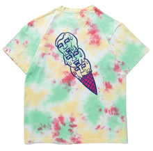 Load image into Gallery viewer, Punk Drunkers Tie-Dye Ice Cream Shirt (Green)
