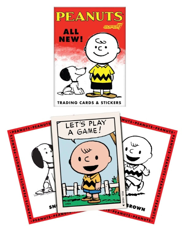 Super7 Peanuts Trading Card Wax Pack (Exclusive Colorway)