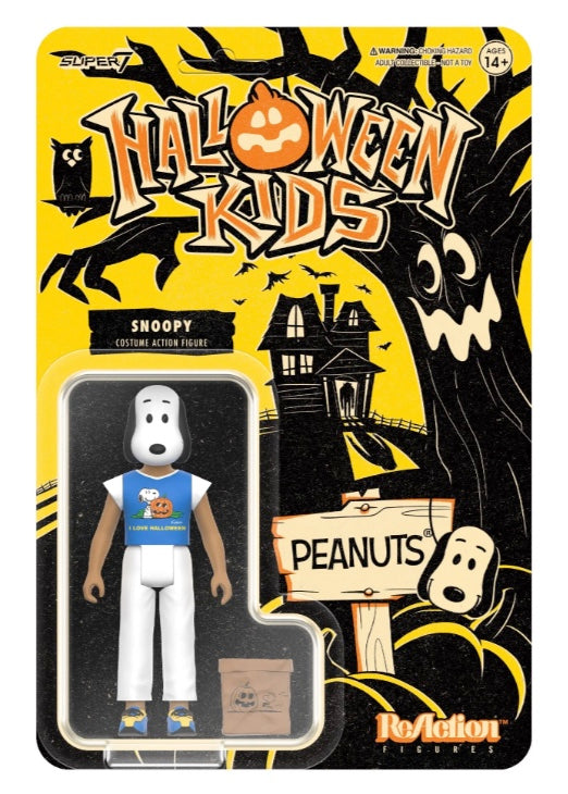 Super7 Halloween Kids ReAction Snoopy Girl (Peanuts)