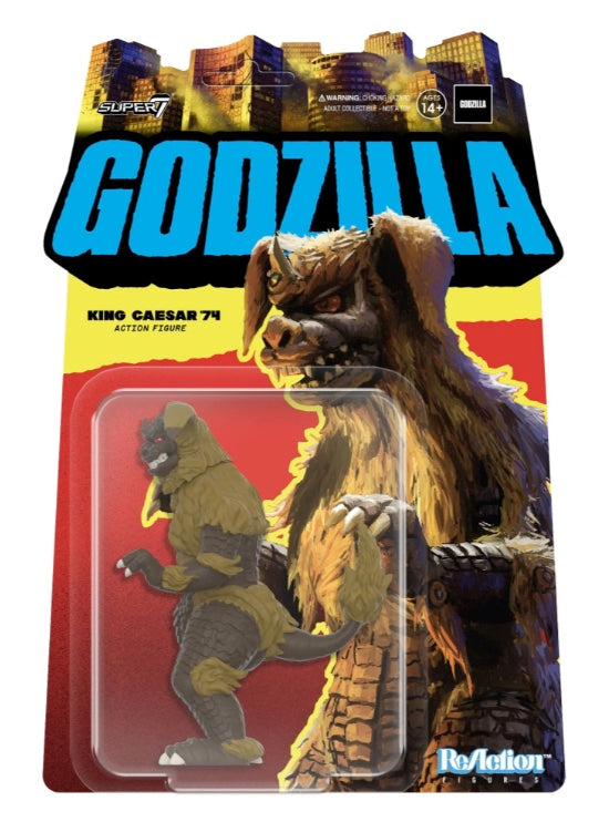 Super7 Toho ReAction Figure - Godzilla - King Caesar