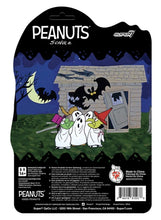 Load image into Gallery viewer, Super7 Peanuts ReAction Figure - Charlie Brown (Ghost Sheet)
