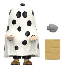 Load image into Gallery viewer, Super7 Peanuts ReAction Figure - Charlie Brown (Ghost Sheet)
