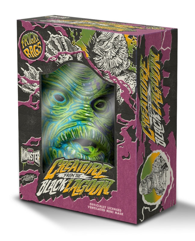 Universal Monsters Basil Gogos Version Mini Mask (Previews Exclusive) - Creature from the Black Lagoon