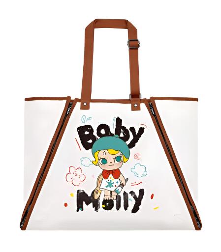 Pop Mart Official Baby Molly When I was Three! Series Shoulder Bag