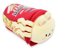 Load image into Gallery viewer, Anirollz Top Ramen Cup Beef Bunniroll Plush Outfitz (Small)
