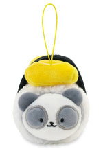 Load image into Gallery viewer, Anirollz Sushi Plush Mini Keychain - Tamago Egg Pandaroll
