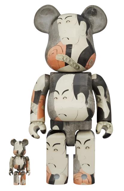 BEARBRICK Boston Museum Toshusai Sharaku Ichikawa Omezo Yakoippei