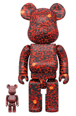 BE@BRICK Amplifier Red 100% & 400% Inspired from Japanese Legend Guitarist HIDE - Medicom Toy