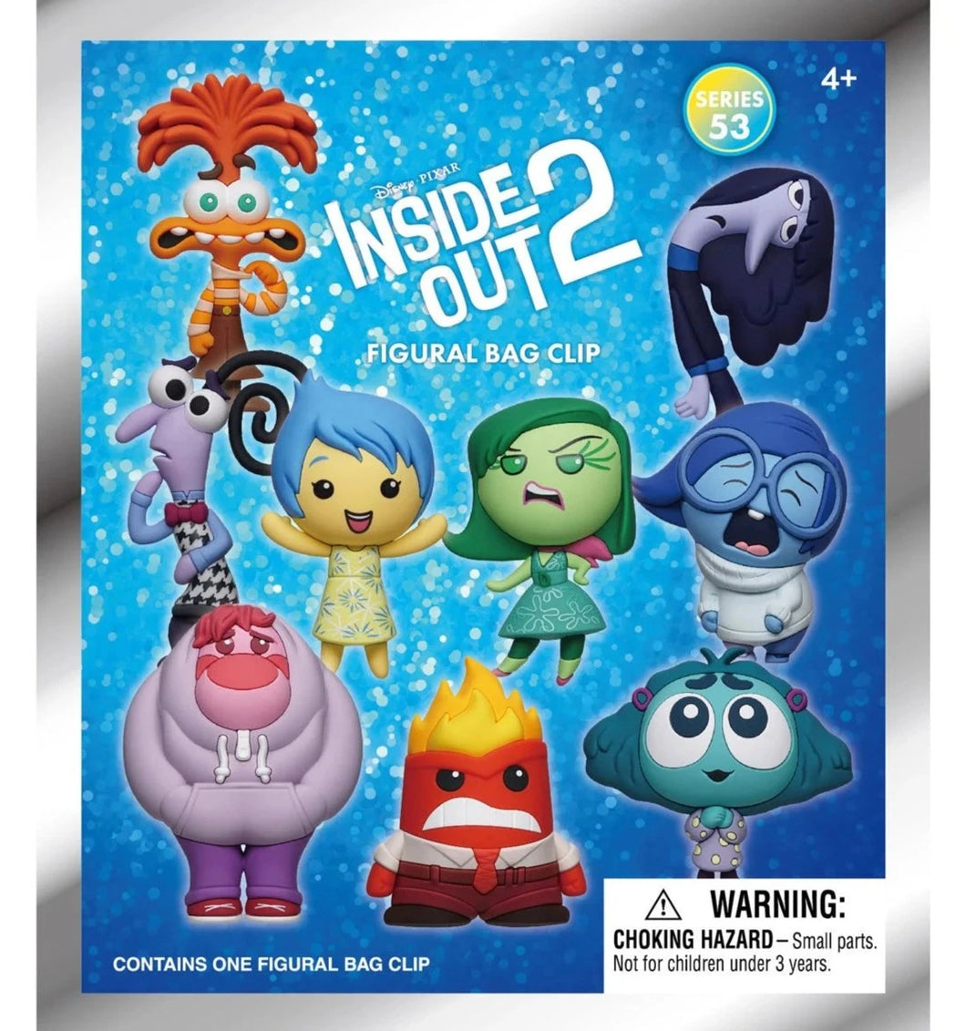 Disney Inside Out Series 2 3D Foam Bag Clip Blind Bag