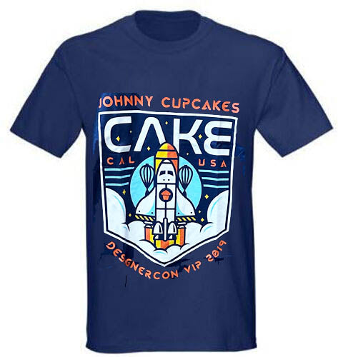 DCON 2019 Johnny Cupcakes VIP Shirt