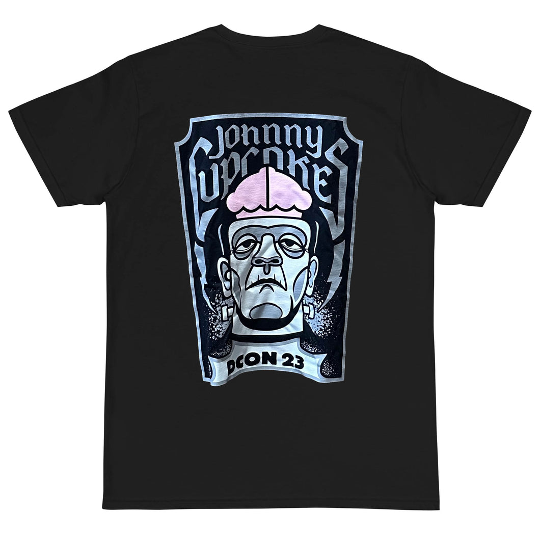 DCON 2023 Johnny Cupcakes Frankenstein Shirt