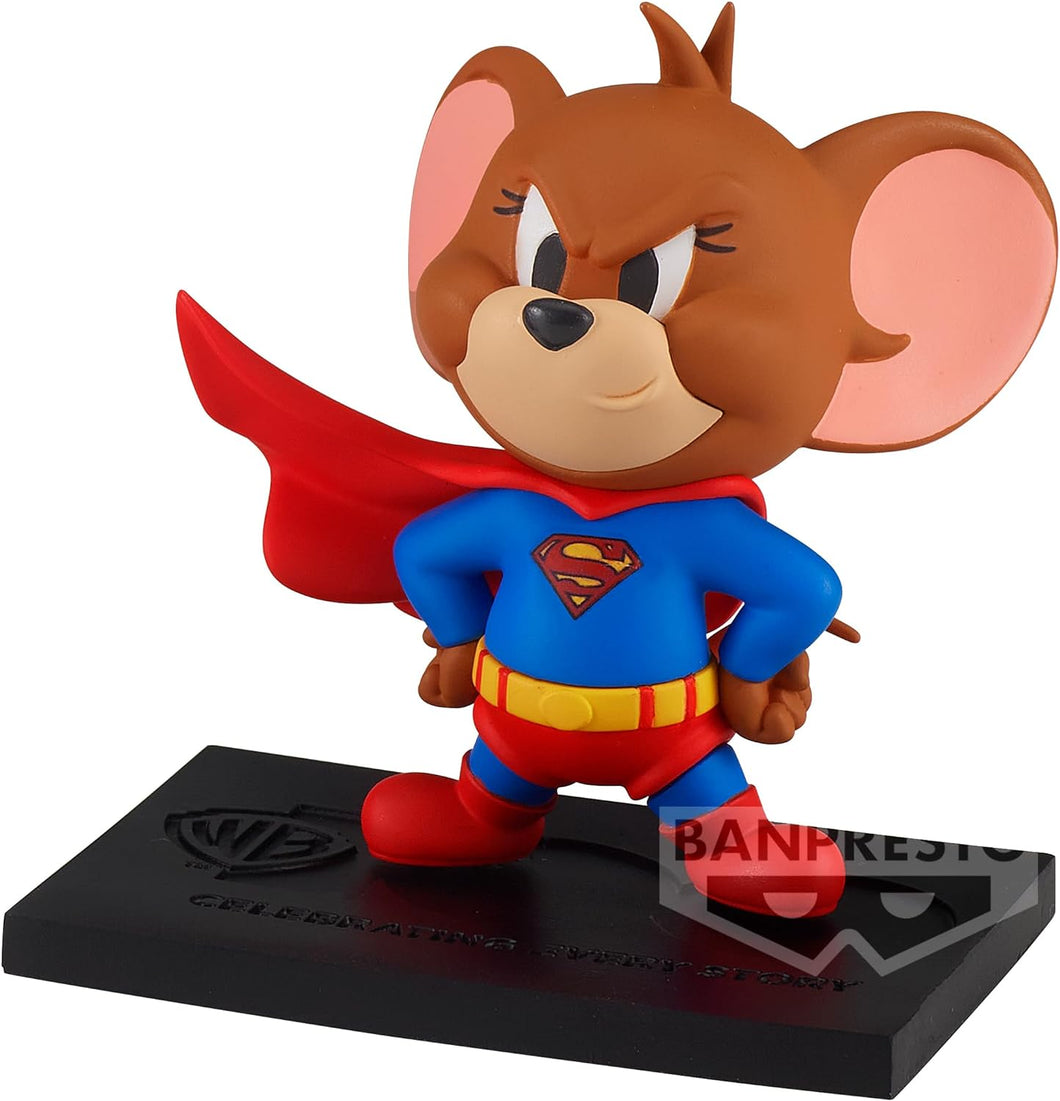 Tom and Jerry Figure Collection WB 100th Anniversary - Jerry As Superman