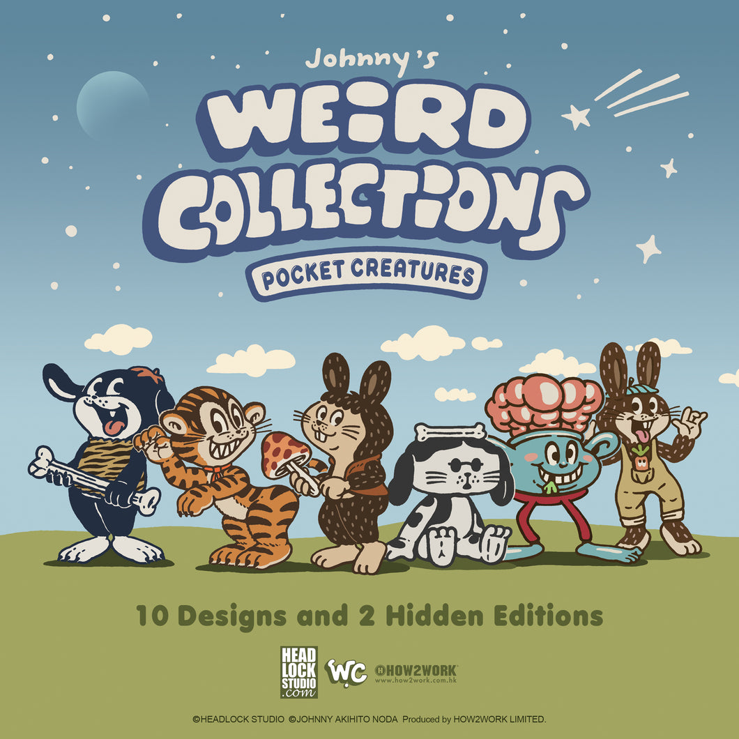 その他 HEADLOCKSTUDIO POCKET CREATURES Johnny's Weird Collections Pocket Creatures Series 1 Blind Box