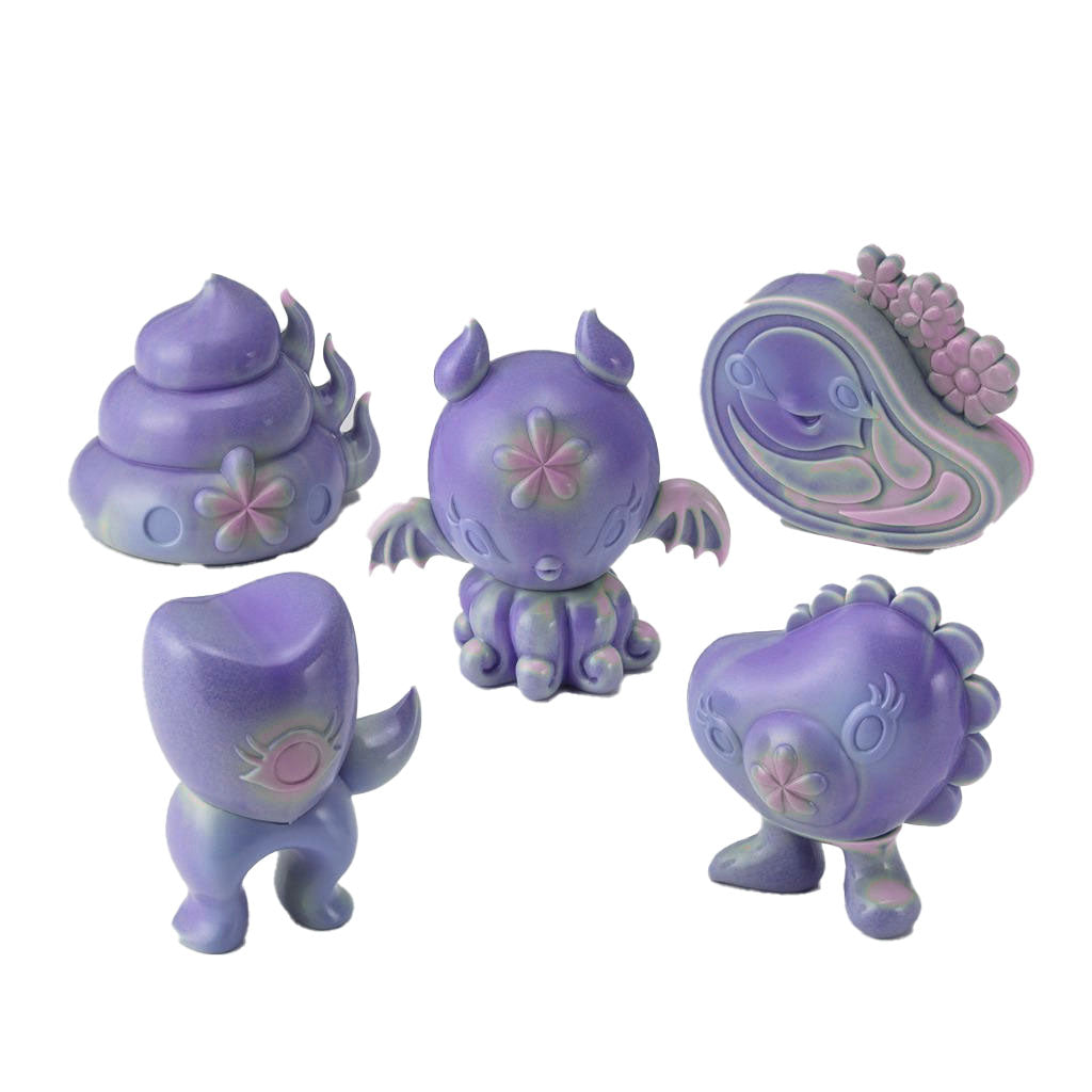 Junko Mizuno x Tomonesuke JunKonoTomo Sofubi Set (Purple)