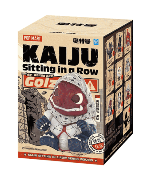 Pop Mart Official Kaiju Sitting in a Row Series Blind Box