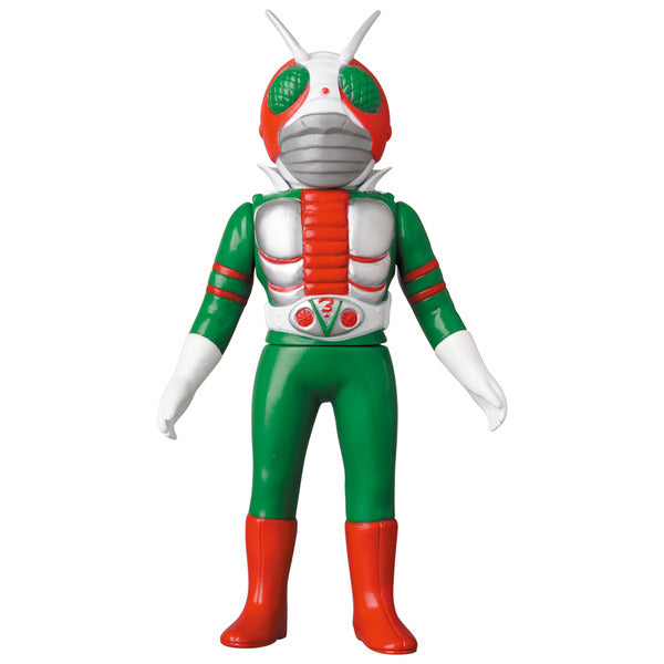 Medicom Kamen Rider V3 Sofubi (New Color/Middle Size)