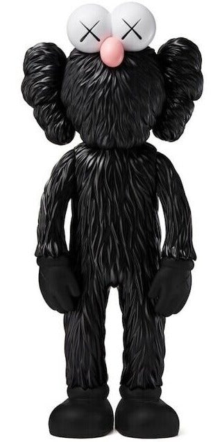 KAWS BFF Vinyl Figure (Black) (Open Box)