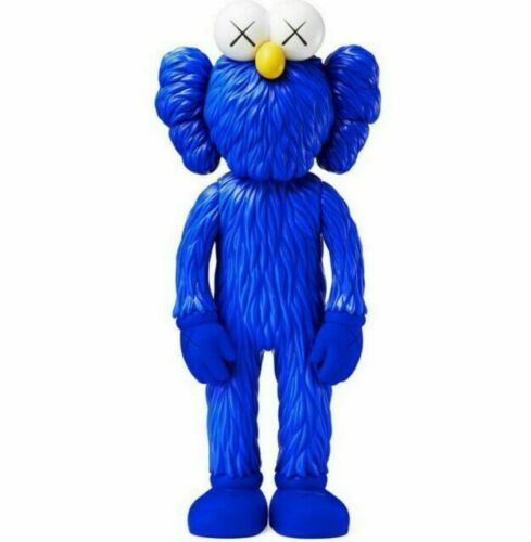 KAWS BFF Vinyl Figure (Blue) (Open Box)