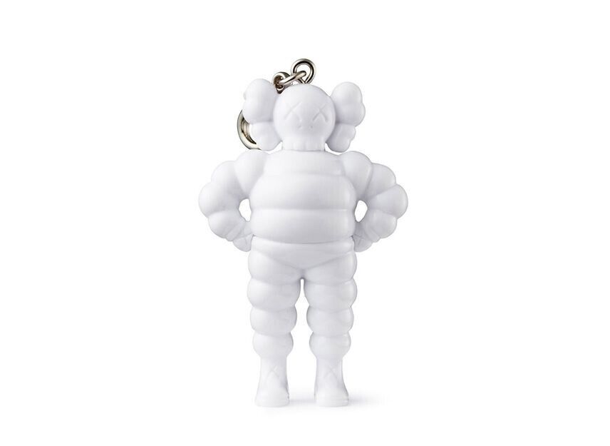 KAWS x Medicom Chum Key Holder (White)