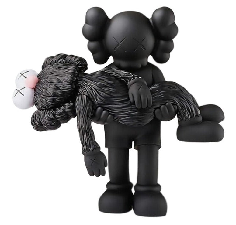 KAWS Gone Vinyl Figure (Black)