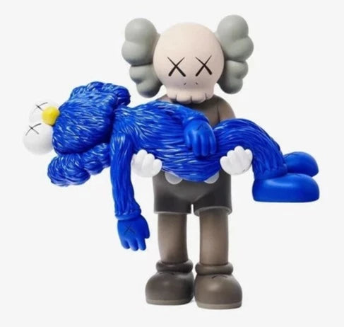 KAWS Gone Vinyl Figure (Blue)