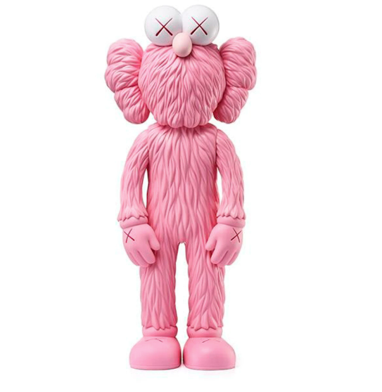 KAWS BFF Vinyl Figure (Pink) (Open Box)