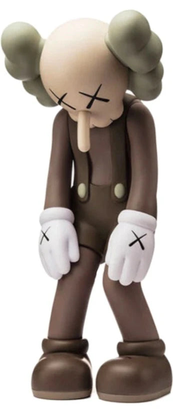 KAWS Small Lie Vinyl Figure - Brown