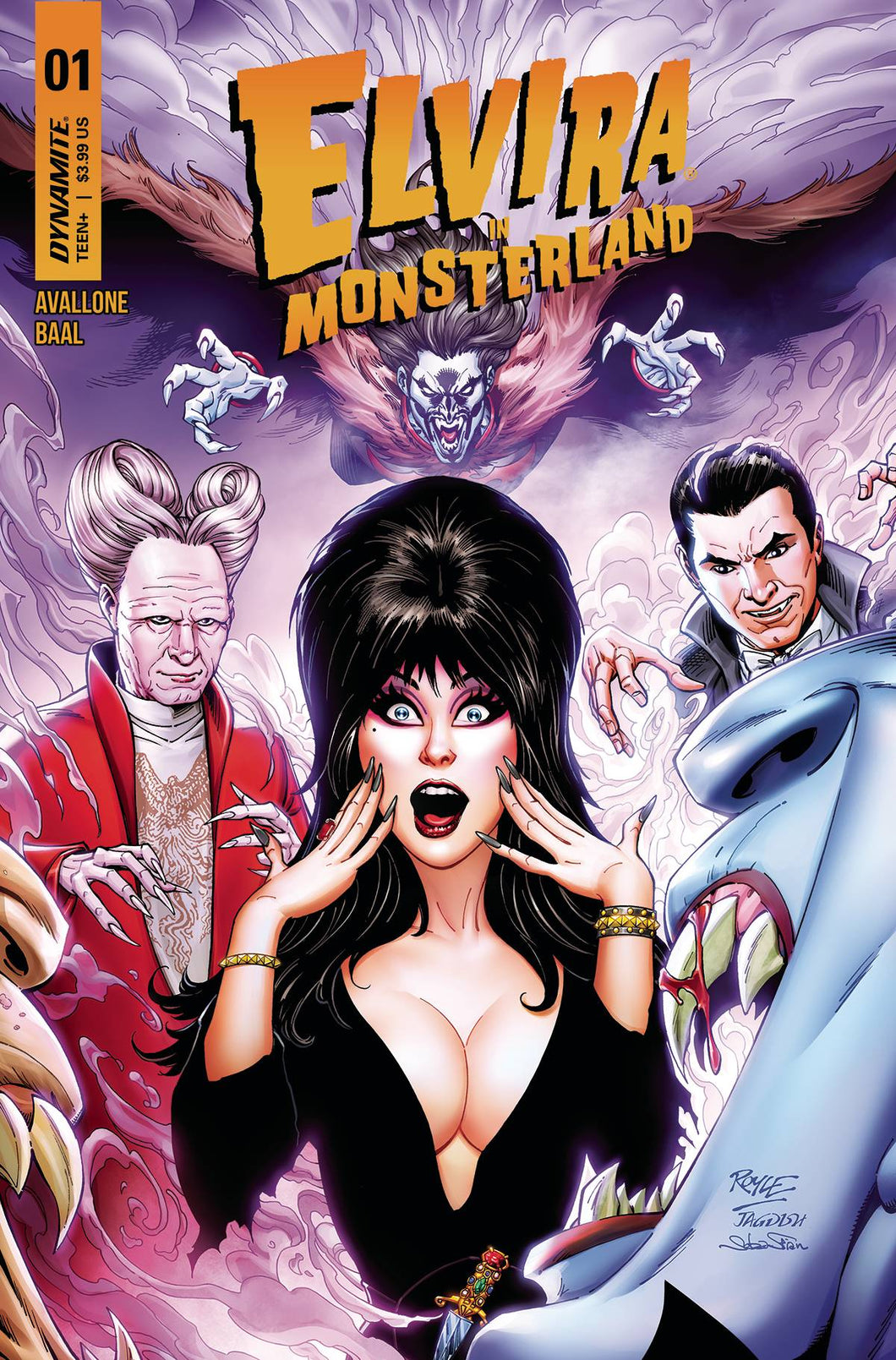 Elvira In Monsterland #1 - Cover B Royle