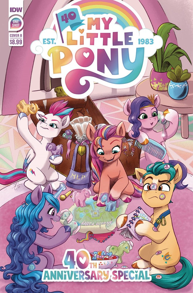 My Little Pony 40th Anniversary Special #1 (Cover B: Mebberson)
