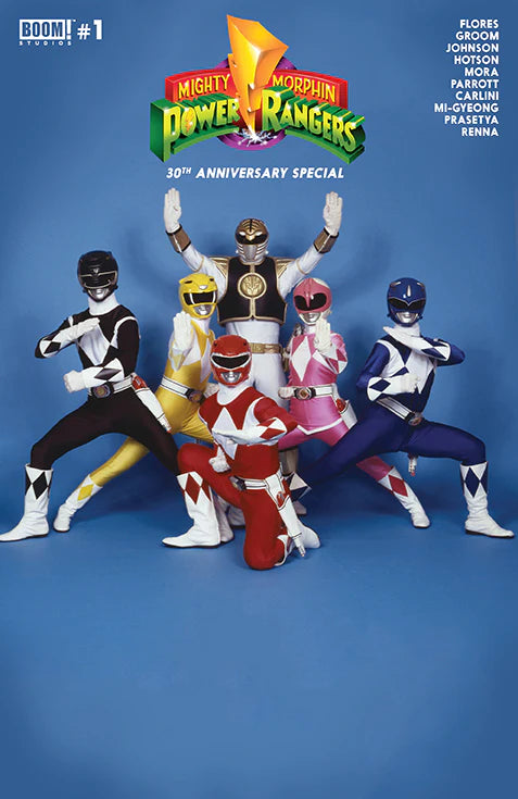 Mighty Morphin Power Rangers MMPR 30Th Anniversary Special #1 - Cover D Photo Variant