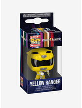 Load image into Gallery viewer, Funko Pocket Pop! Power Rangers - Yellow Ranger Keychain
