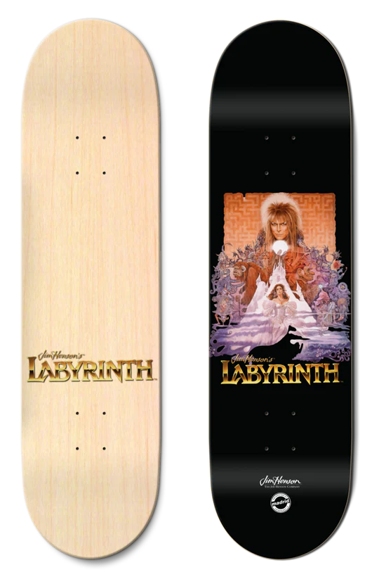 Madrid x Jim Henson's Labyrinth Poster Skate Deck