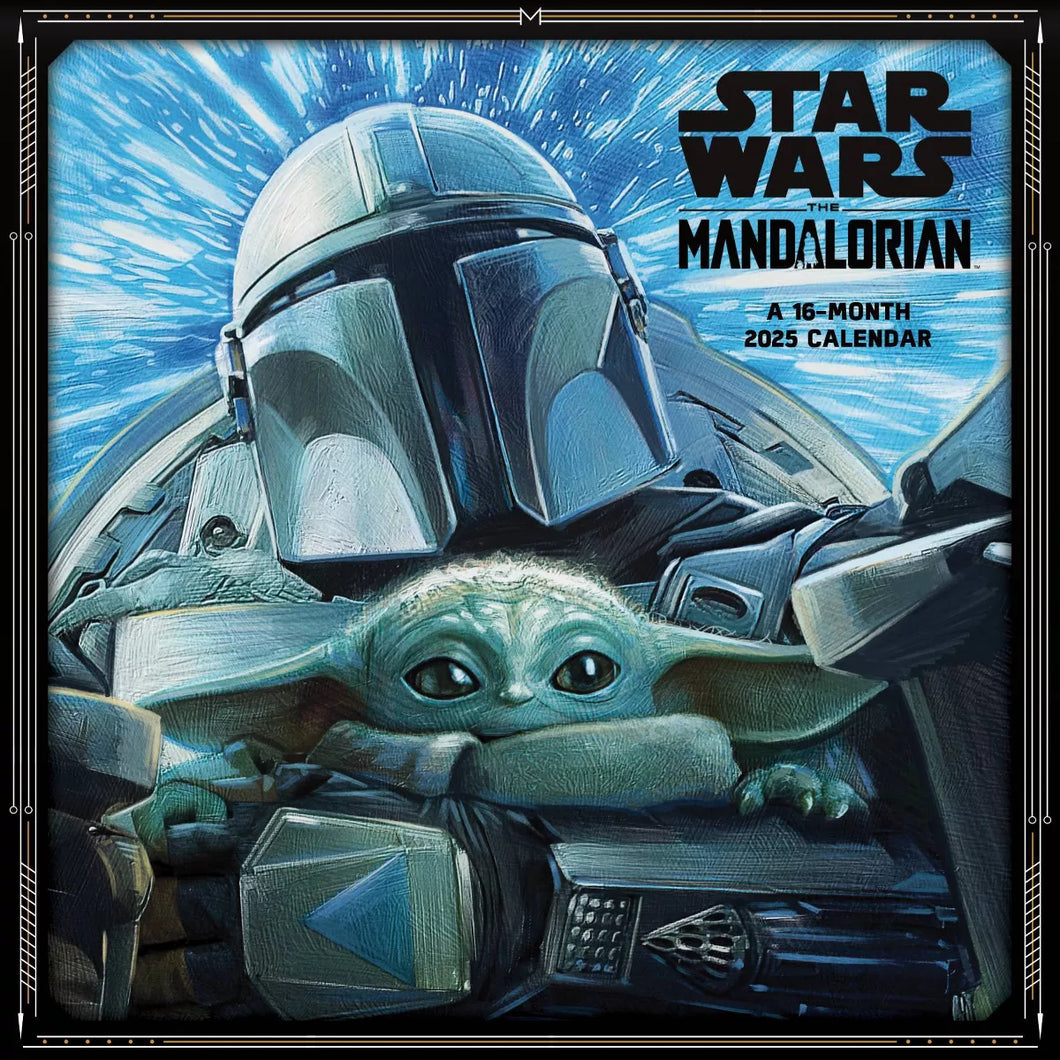 Mandalorian 16 Month Wall Calendar 2025