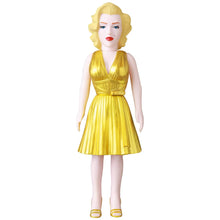 Load image into Gallery viewer, Medicom Marilyn Monroe Sofubi Gold Colorway
