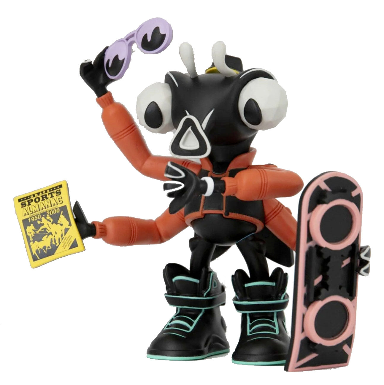 3DRetro x Joe Ledbetter Marty McFly Vinyl Figure (Lava Version)