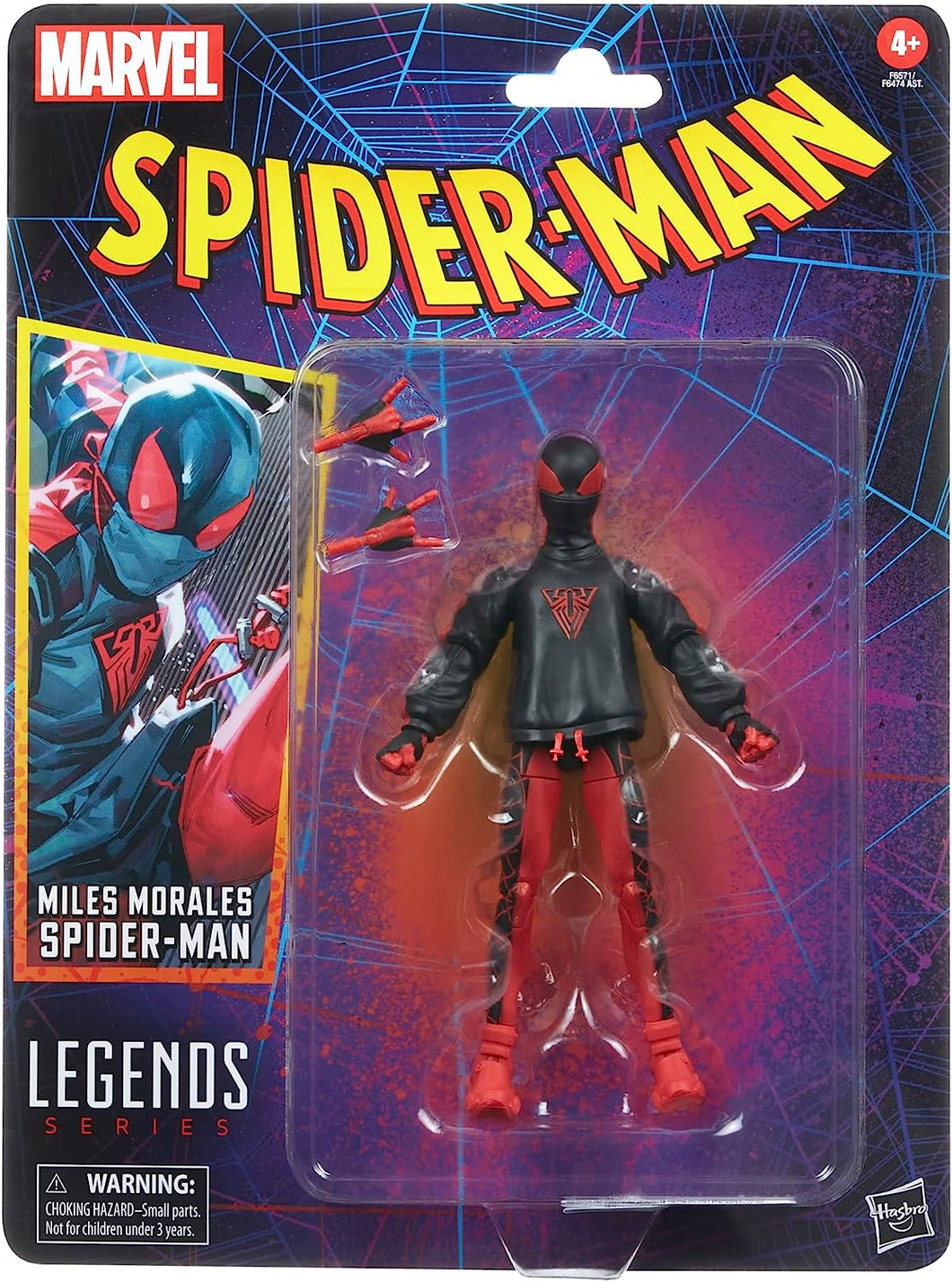 Marvel Legends Spider-Man: Miles Morales Spider-Man Action Figure