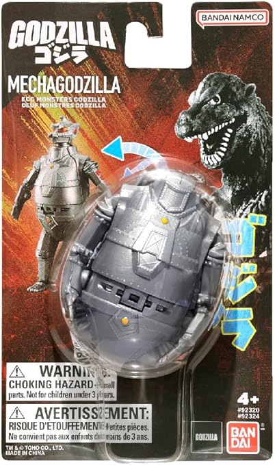 Bandai Namco Godzilla Transforming Egg Mechagodzilla