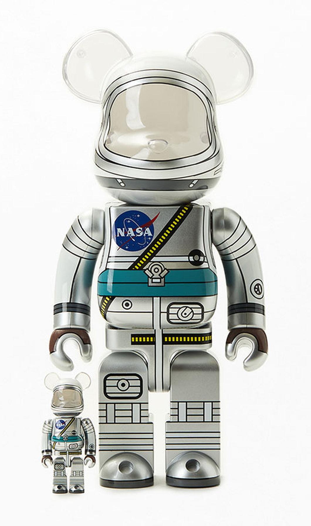 Be@rbrick Mercury Astronaut 100% + 400%